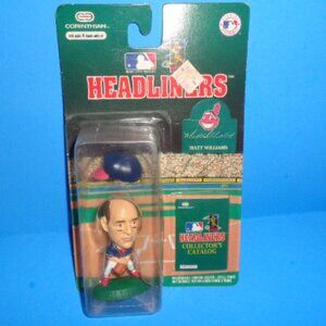 1996 Cleveland Indians Matt Williams Headliners Figure By Corinthian Sealed